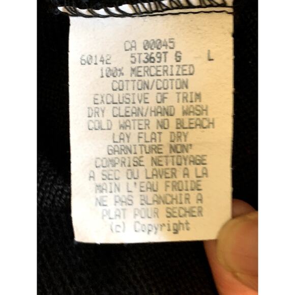 Tundra Canada Men Sweater Large Coogi Style Black Yellow Red Green Cotton - Picture 13 of 14